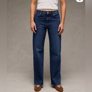 American Eagle Outfitters Stovepipe Dark Blue Jeans